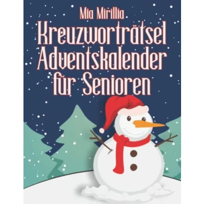 Abbildung von Kreuzworträtsel Adventskalender für Senioren: Schwere Rätsel clevere Köpfe