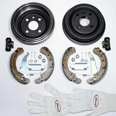 Abbildung von Autoparts Online Set 60015964 Bremstrommeln Bremsen Bremsbacken Zubehör Radzylinder für hinten die Hinterachse