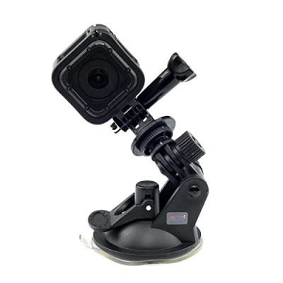 Abbildung von DigiCharge Auto Saugnapfhalterung für GoPro Hero13 Hero12 Hero11 Max/DJI Osmo Action 5 4 / Insta360 One Hero9 Hero 12 11 10 9 Go Pro Akaso Kamera Halter an KFZ Halterung Suction Cup