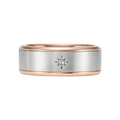 Abbildung von Fossil Ring, Herren, Größe: 63, Silver coloured