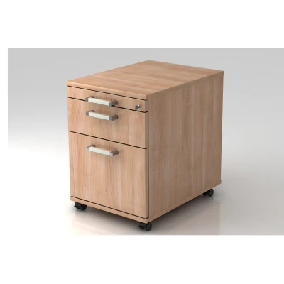 Abbildung von Hammerbacher Rollcontainer AC20 CE Nussbaum