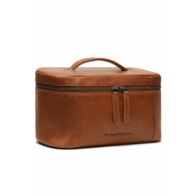 Abbildung von The Chesterfield Brand Kulturbeutel Leder Cognac Limone