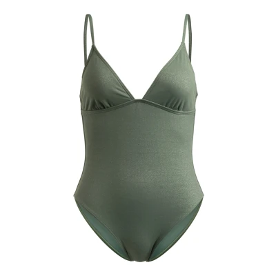 Abbildung von Roxy Shiny WAVE Badeanzug, Damen, Größe: Small, Agave green