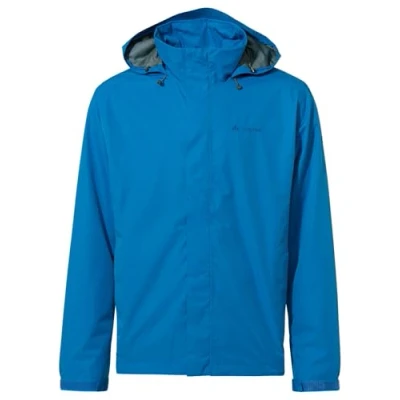 Abbildung von VAUDE Regenjacke Herren Escape Light, wasserdichte Outdoor Jacke, atmungsaktiver Windbreaker mit Kapuze, Klimaschonende Wanderjacke