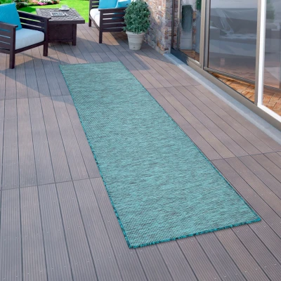 Abbildung von Paco Home Läufer Sonset, rechteckig, Höhe: 4 mm, Teppich Läufer, Flachgewebe, In und Outddor geeignet