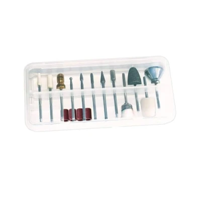 Abbildung von promed Ersatzschleifkörper Smartfile, Set, 12 St., inkl. Nylonbürste zur Reinigung der Schleifkörper
