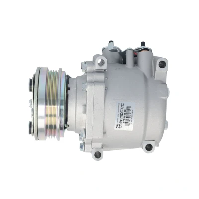Abbildung von THERMOTEC KTT090530 Kompressor TRS090 12V PAG 46 mit Kompressoröl HONDA: CIVIC 6 Fastback, Hatchback