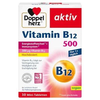 Abbildung von Doppelherz Vitamin B12 500 Tabletten 30 St