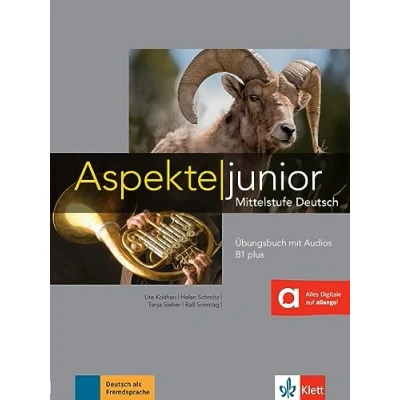 Abbildung von Aspekte junior B1 plus: Mittelstufe Deutsch. Übungsbuch mit Audios (Aspekte junior: Deutsch)