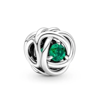 Abbildung von Pandora Eternity Charm, Damen, Größe: One Size, Sterling silver