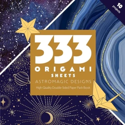 Abbildung von 333 Origami Sheets Astromagic Designs: High quality Double sided Paper Pack Book