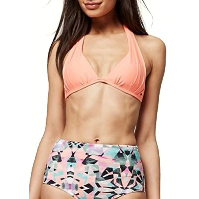 Abbildung von O&#039;Neill Damen PW Sao Mix Bikini Top, Gelb (Neon Peach), 40C