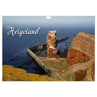 Abbildung von Helgoland (Wandkalender 2025 DIN A4 quer), CALVENDO Monatskalender