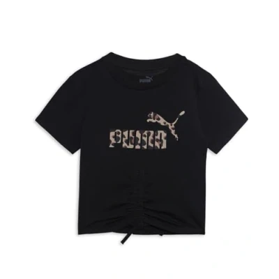 Abbildung von Puma ESS Animal Knotted Tshirt print für Kinder, Größe: 152, Black