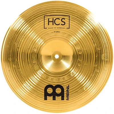Abbildung von Meinl Cymbals HCS China — 14 Zoll (Video) Schlagzeug Becken (35,56cm) Messing, Traditionelles Finish (HCS14CH)