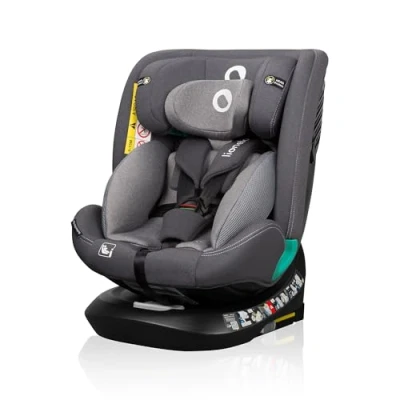 Abbildung von Lionelo Bastiaan One I size Kindersitz, Grey Stone