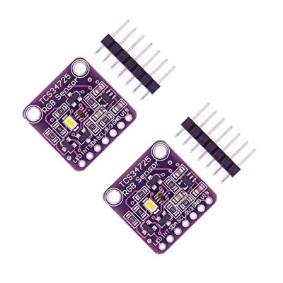 Abbildung von ZkeeShop 2 Stücke TCS34725 RGB Licht Farbsensor Erkennungsmodul Compatible für Arduino