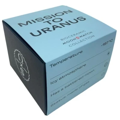 Abbildung von Swatch Chronograph x Omega Bioceramic Moonswatch Mission to Uranus