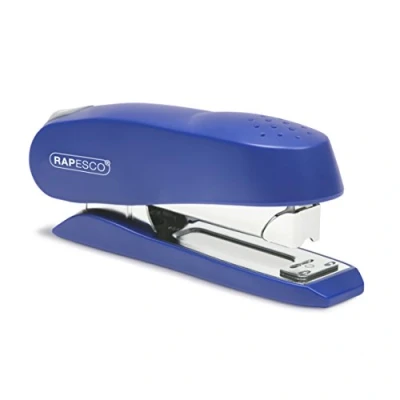 Abbildung von Rapesco 0237 Luna Heftgerät mit Vorderladefunktion, 50 Blatt Kapazität, Blau