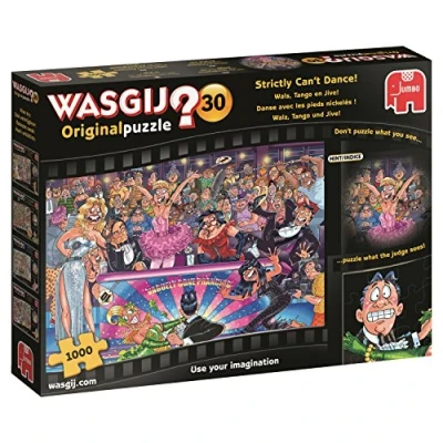 Abbildung von Jumbo Spiele Wasgij Puzzle 1000 Teile Original 30 Walzer, Tango und Jive! ab 10 Jahren Rätsel