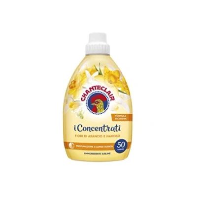 Abbildung von CHANTECLAIR i Concentrati Ammorbidente Sublime Fiori di arancio e Narciso Orangen und Narzissenblüten Weichspüler 1000ml lang anhaltender Duft 50 Wäschen Waschmittel