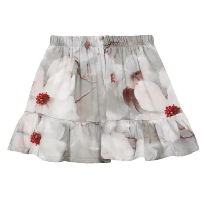 Abbildung von Pinokio Rock Tres Bien, 100% Viscose, grau, Blumenmuster, Mädchen, Gr 74 122(98)