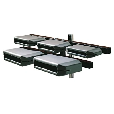 Abbildung von LP Latin Percussion Granite Blocks montierbar, Jenigor Kunststoff, 5 Blocks, Stimmung nach traditionellen chinesischen Templeblocks, LP1210