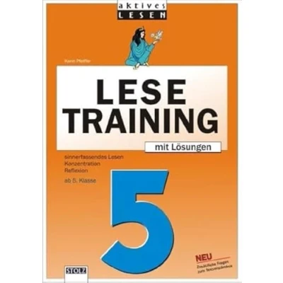 Abbildung von Lustiges Lesetraining, neue Rechtschreibung, Ab 5. Klasse: Sinnerfassendes Lesen, Konzentration, Reflexion