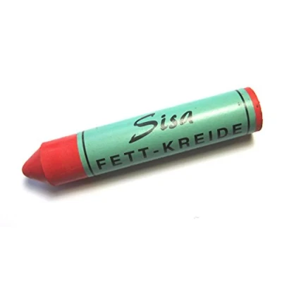 Abbildung von RAIDEX Fett Signierkreide SISA Farbe: rot Durchmesser: 17 mm Packung mit 12 Stück