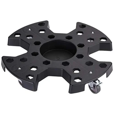 Abbildung von KUNZER 7FR01.1 Felgen und Reifenrangierer Rollbrett mit max. 136kg Tragkraft B/H 640 x 110 mm inkl. Rollen