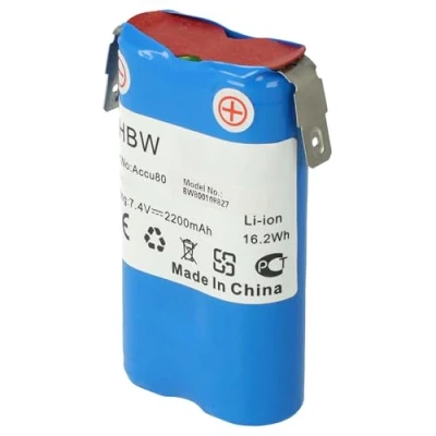 Abbildung von vhbw Akku kompatibel mit Gardena Accu80 8824 Heckenschere Strauchschere Rasenschere Gartenschere (2200mAh, 7,2V, Li Ion)