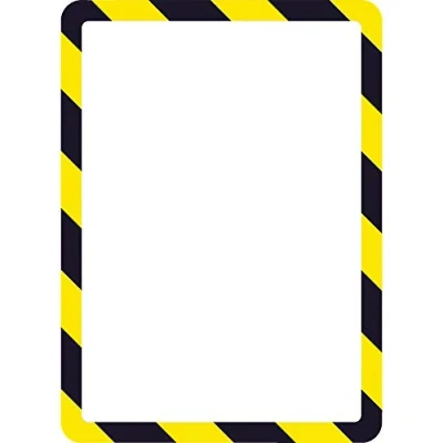 Abbildung von Tarifold 194924 Präsentationsrahmen, Magneto Safety Line, DIN A4, PVC, 2 Stück