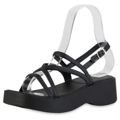 Abbildung von VAN HILL 841596 Plateausandaletten Schuhe