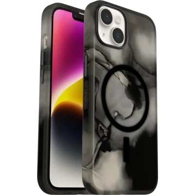 Abbildung von OtterBox Slim &amp; Sturdy Serie Hülle für iPhone 14 mit MagSafe, stoßfest, sturzsicher, ultraschlank, dünne schützende Hülle, Getestet nach Militärstandard, Argent