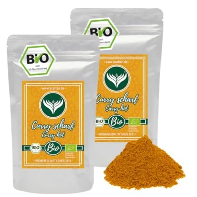 Abbildung von Azafran BIO Edel Curry Currypulver indisch (scharf) Madras Richtung 500g