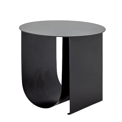 Abbildung von Bloomingville Beistelltisch Cher, Schwarz Metall 43x38cm modernes schlichtes Design