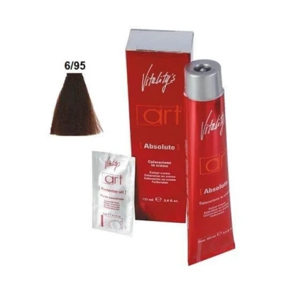 Abbildung von Vitality&#039;s Haarfarbe Art Absolute Colour Cream 6/95 Dakar Dark Blonde
