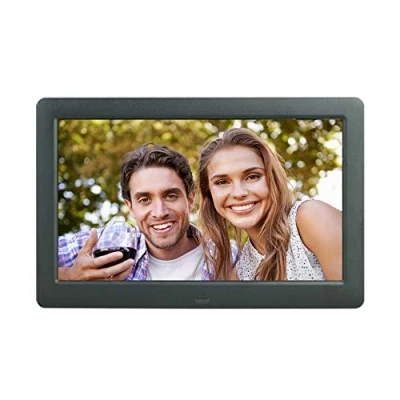 Abbildung von Digitaler Bilderrahmen 8 Zoll 1280 x 800 IPS Bildschirm Foto Video Player mit Fernbedienung/Kalender/Uhr Unterstützung für USB Laufwerk und SD Karte