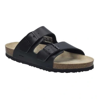 Abbildung von Josef Seibel Pantolette flach, Herren, Größe: 46, Schwarz Schuhe