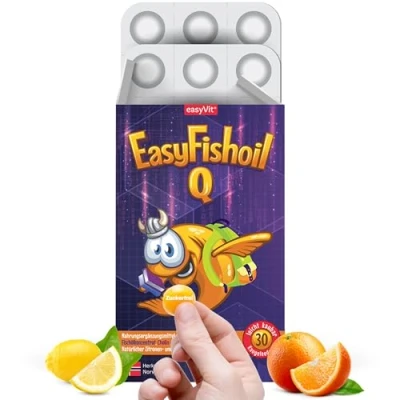Abbildung von EasyFishoil Q Omega 3 mit Cholin 30 St
