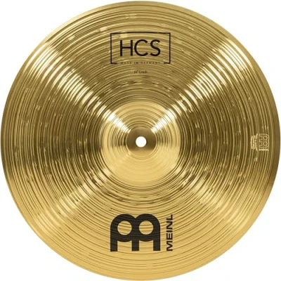 Abbildung von Meinl Cymbals HCS Crash — 14 Zoll (Video) Schlagzeug Becken (35,56cm) Messing Traditionelles Finish (HCS14C)