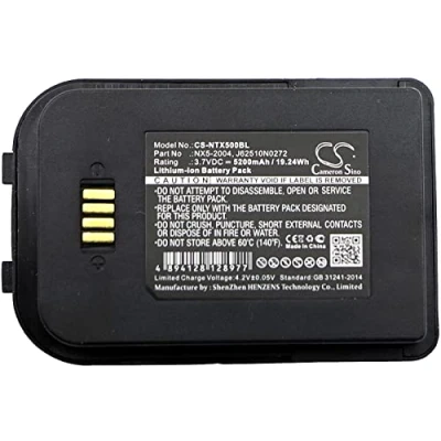 Abbildung von Akku für Barcode Scanner Bluebird Pidion BIP 6000, 3,7V, Li Ion