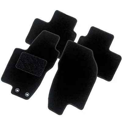 Abbildung von AutoStyle TM FI531 Fußmattensatz Textil vorne und hinten 4 schwarz FIAT: Panda III Schrägheck