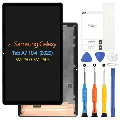 Abbildung von LCD Display für Samsung Galaxy Tab A7 T500 T505 10.4&quot; 2020 Digitazer SM Touchscreen Ersatz Assembly mit Werkzeugen