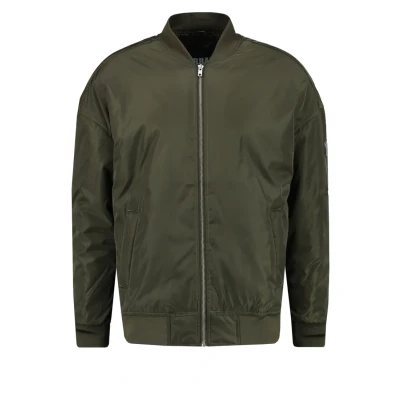 Abbildung von Urban Classics Oversized Bomberjacke, Herren, Größe: Medium, Dark olive
