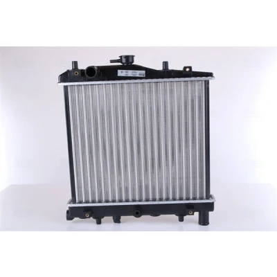 Abbildung von NISSENS 62505 Kühler, Motorkühlung Aluminium 320 378 23 Kühlrippen mechanisch gefügt