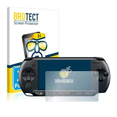 Abbildung von BROTECT (2 Stück Schutzfolie für Sony PSP 1004 Displayschutz Folie Ultra Klar