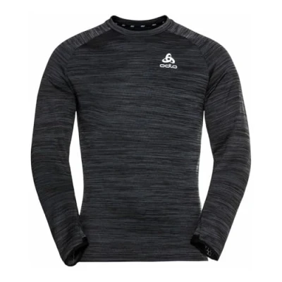 Abbildung von ODLO Langarmshirt, Herren, Größe: XL, Dunkelgrau
