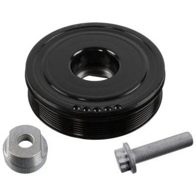 Abbildung von BLUE PRINT ADBP610045 Kurbelwellenriemenscheibe 7PK 157 6 mit Schraube, Rohrverbinder, für Kurbelwelle NISSAN: Qashqai / Qashqai+2 I, X Trail