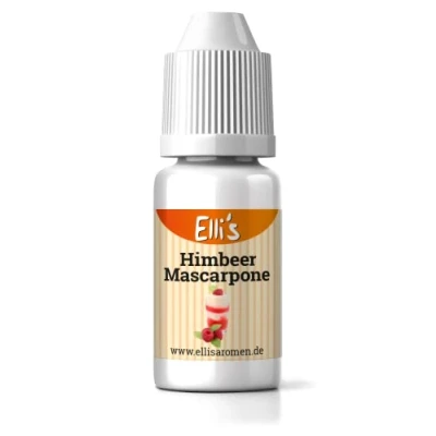Abbildung von Ellis Aromen Himbeer Mascarpone NATURIDENTISCHES Lebensmittelaroma Für Speisen &amp; Getränke 10 ml